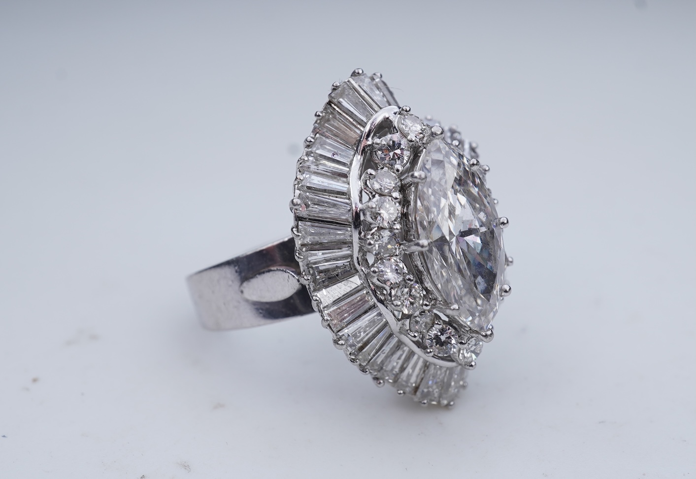 A diamond ring, 1960s